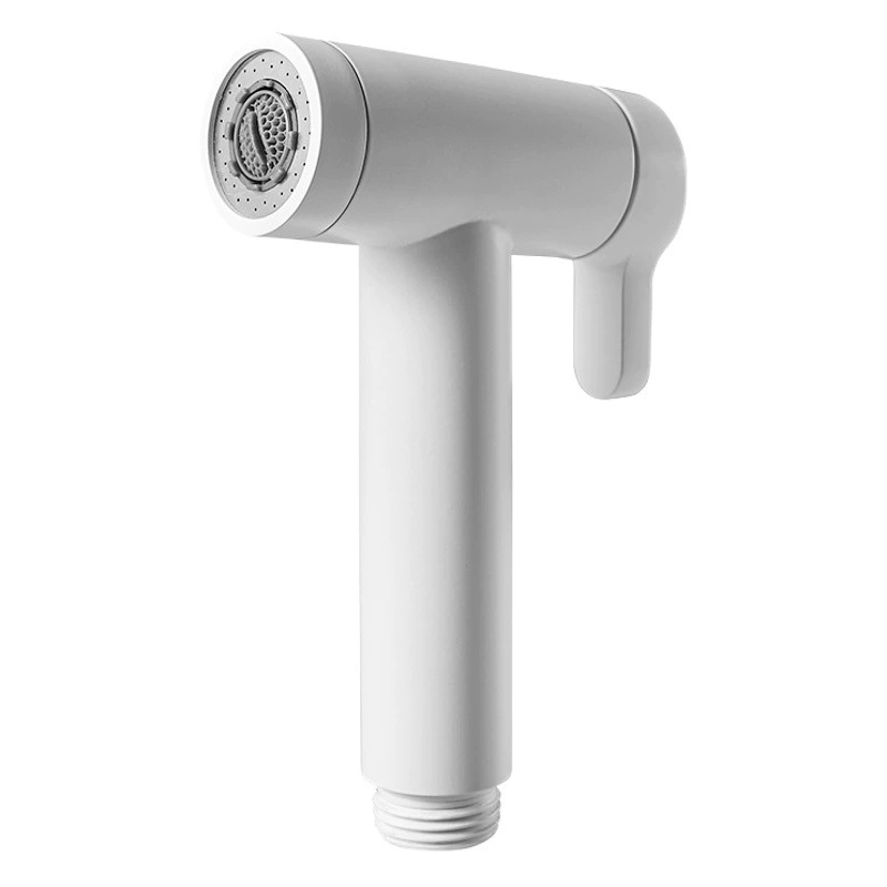 Все медно-белый герметичный пистолет-распылитель для унитаза Универсальные аксессуары Стиральная машина для душа Сливной кран для унитаза