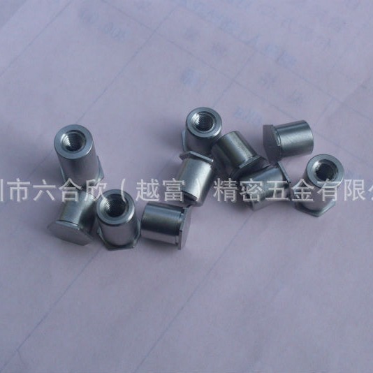 供应不锈钢螺母柱BSOS－M4－12  自动车床车削五金