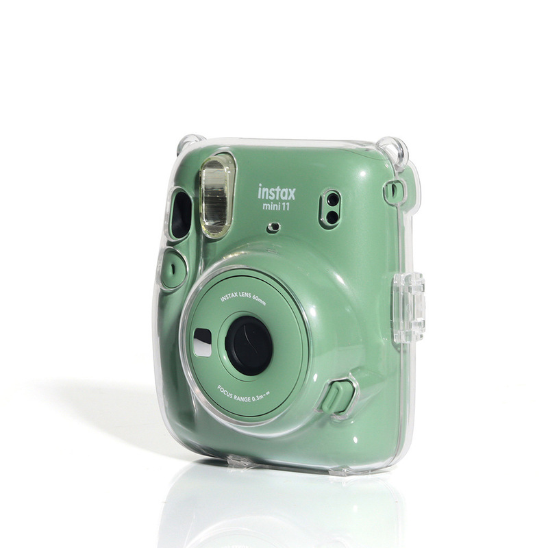 Polaroid Mini 11 Transparent Digital Photo Bag Crystal Case Durable Scratch-Resistant Pc Protective Storage Case Cordless