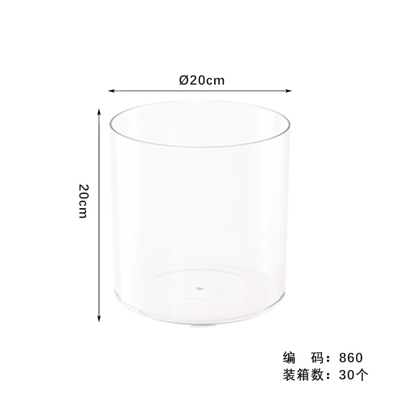 高透明模造ガラスプラスチック花瓶食品級プラスチック花瓶高級植物水培器アクリル花瓶|undefined