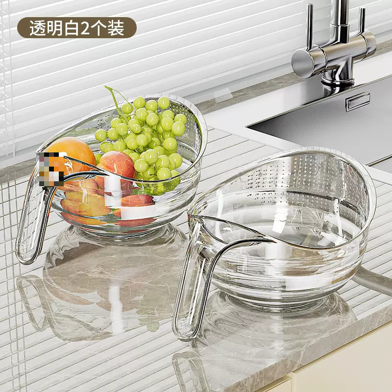 라이트 럭셔리 투명 화이트 2팩