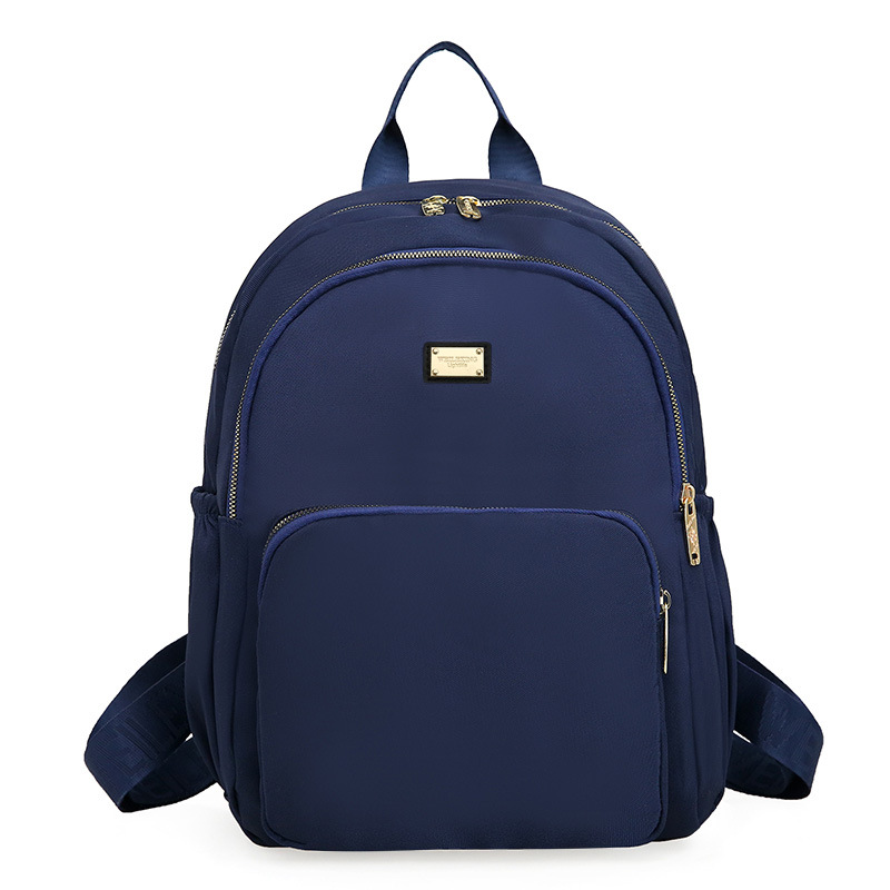 Mochila de nylon de estilo coreano mochila de viaje de moda de las mujeres bolsa de viaje de gran capacidad para las mamás de mediana edad