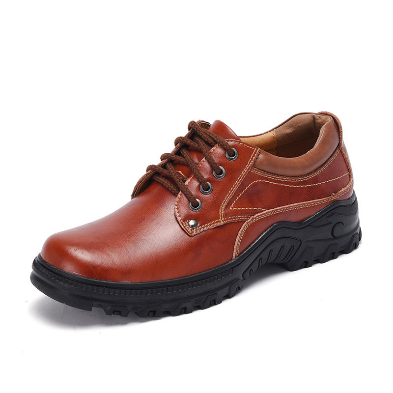 Leather Shoes Men's Leather Large Size Men's Outdoor Shoes Casual Leather Shoes Hiking Shoes_vogvips.com