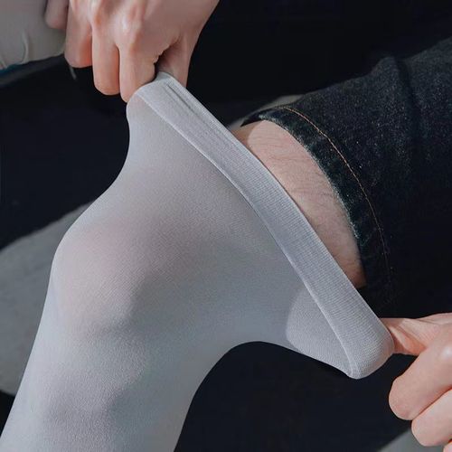 Summer Ice Silk Sunscreen Leg Socks for Cycling Breathable UV Blocking Sunglasses Basketball Socks for Men and Women Running Sports Knee Protection