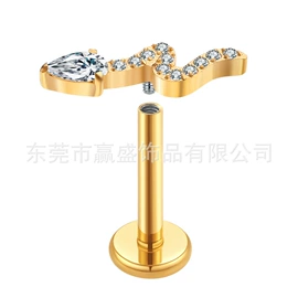 耳钉;唇饰;耳环