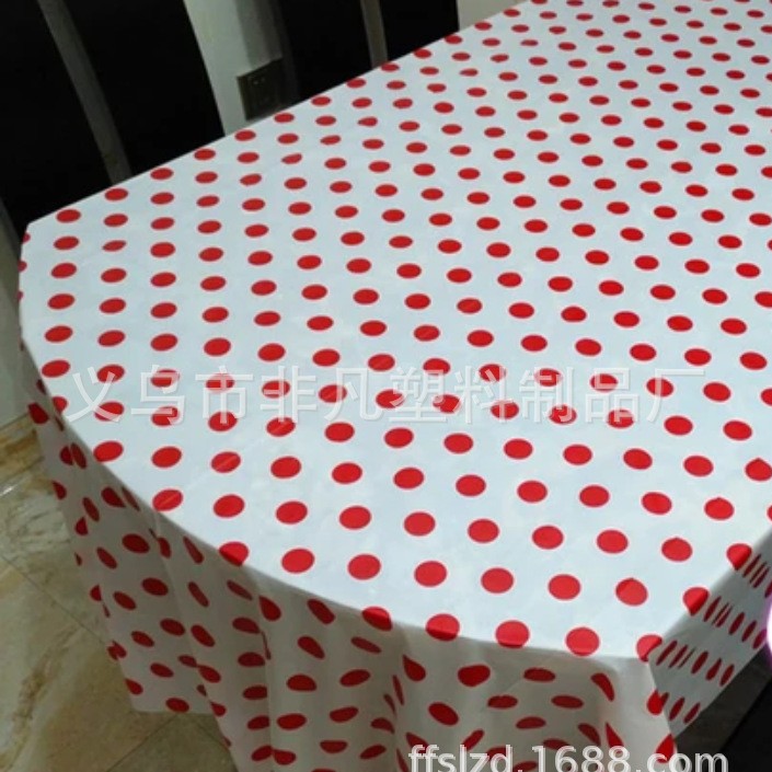 Mantel Desechable de Plástico PEVA Impermeable y A Prueba de Aceite para Fiestas y Mesa de Comedor image 34