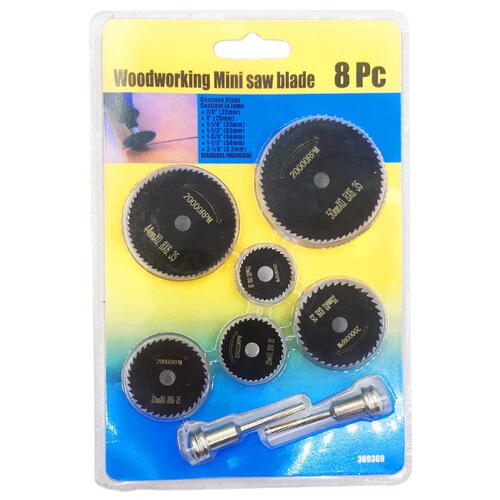 High-speed steel cutting blade for wood plastic cutting, metal sawing, electric grinding saw blade, high-speed steel saw blade adapter