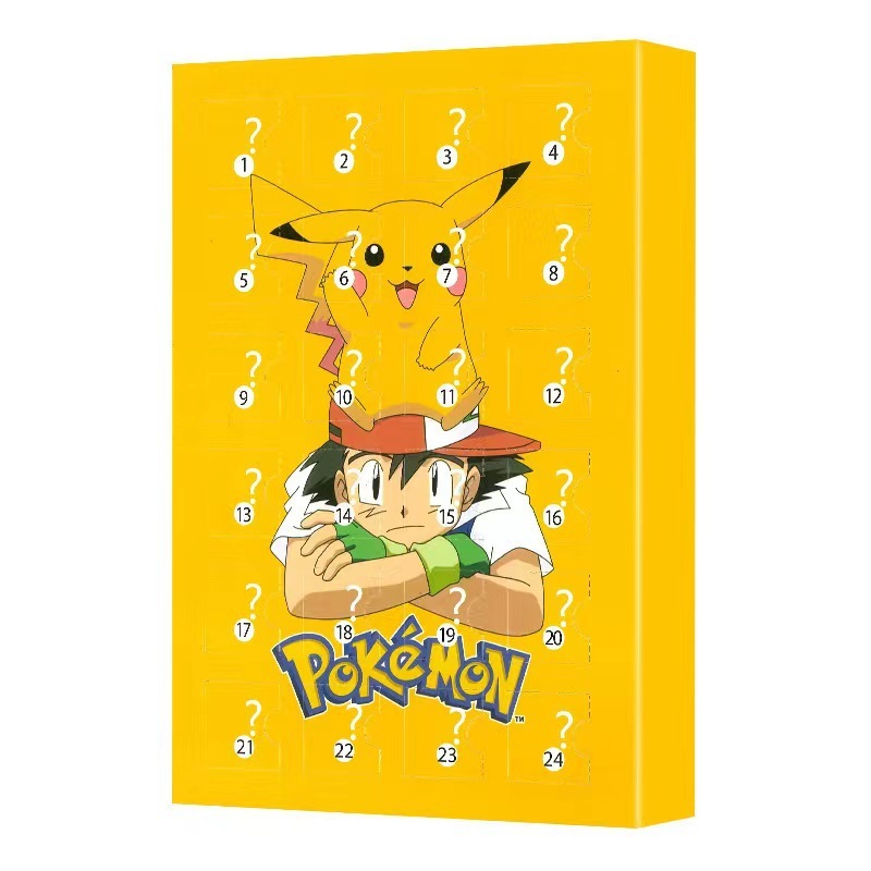 宝可夢ポケットモンスタークリスマス降臨カレンダーボックスポケモン24件ペットの精霊カウントダウンカレンダーボックス|undefined