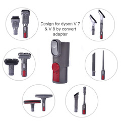 Adapter for Dyson vacuum cleaner accessories, converter hose vacuum bag nozzle for V7, V8, V10, V11 to V6 accessories, wholesale