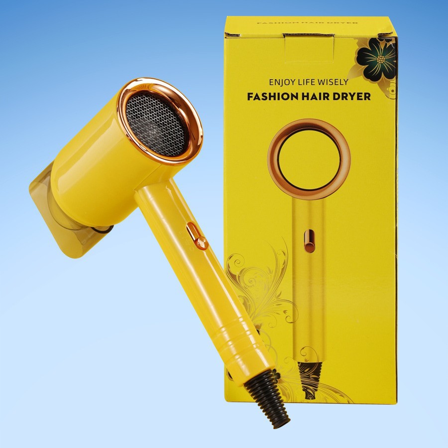 Meng Oboro Duck Hair Dryer Large Wind Blue Light Hair Dryer Cold and Warm Dual-purpose Constant Temperature Hair Care Hair Dryer Gift Wholesale