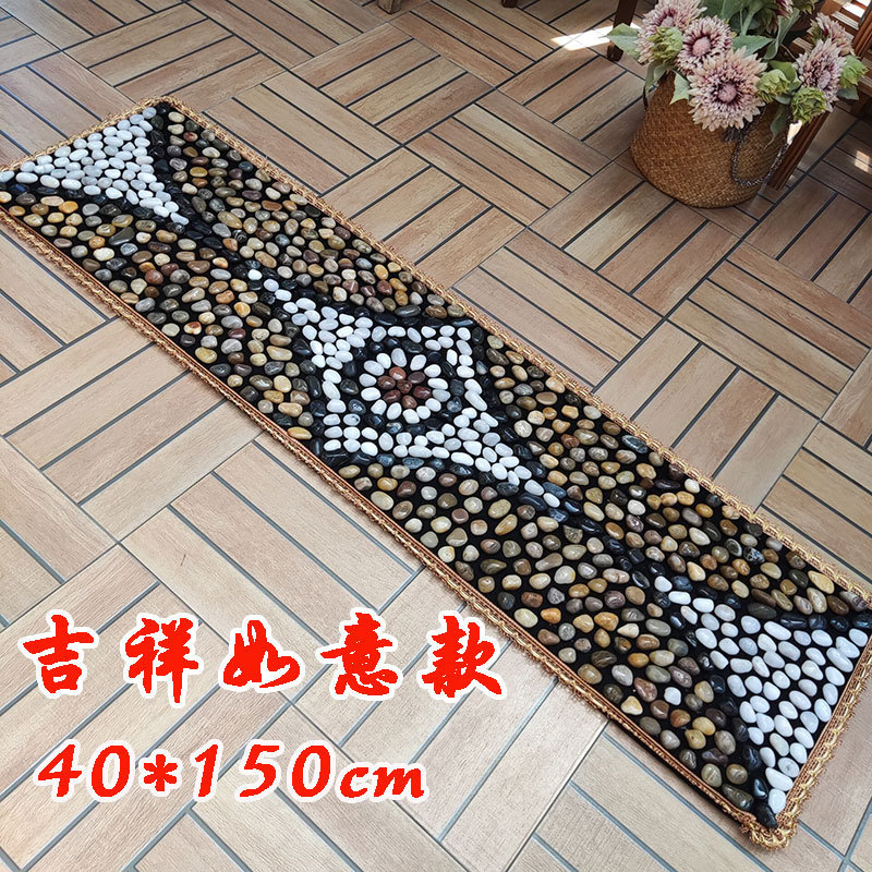 天然玉石足底マッサージマット雨花石マッサージ毛布家庭用足底マッサージ器石路指押さえ板|undefined