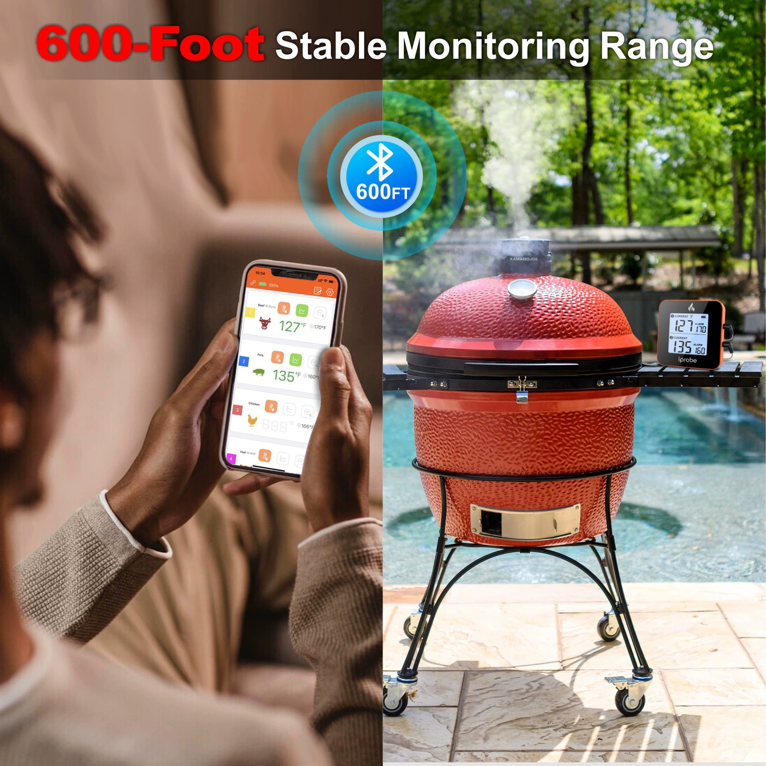 Bluetooth двухконтактный мини-электронный датчик температуры и влажности домашний офис ЖК-датчик температуры и влажности производитель оптом