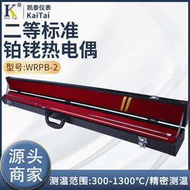 S型一等二等标准铂铑热电偶WRPB-1/2 测温B型铂铑测温WRRB-2