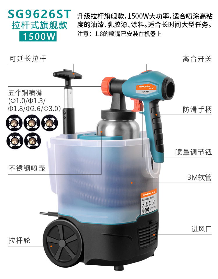 Small Electric Spray Gun Paint Latex Paint Spray Gun Spray Paint Machine Spray Gun Spray Machine Household Spray Paint Wholesale