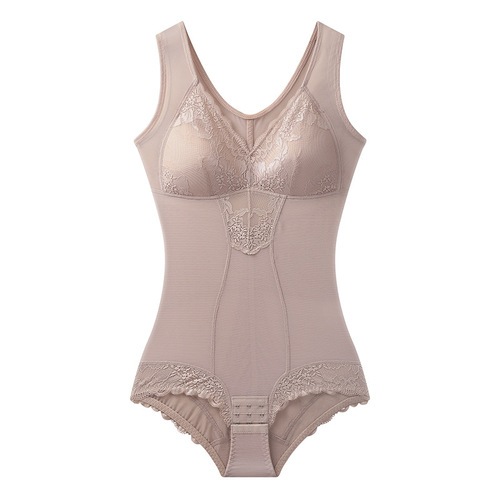 Factory Lace Sexy Romper Shapewear Bottoming Bra-free One-piece One-piece Live Crotch Vest Bra