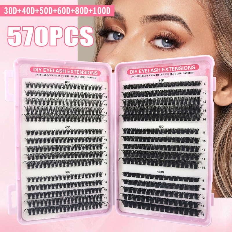 New European and American Eyelash Book Set Source Factory Pro Large-Capacity Tweezers Natural Hot-Melt Hair False Eyelashes New European and American Eyelash Book Set Source Factory Pro Large-Capacity Tweezers Natural Hot-Melt Hair False Eyelashes