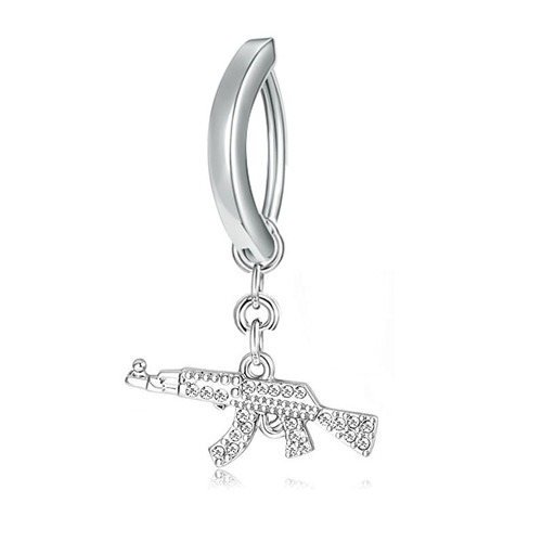 AliExpress Amazon Hot Selling New Navel Nail Snake Pendant Piercing Jewelry European and American Trendy Navel Jewelry Factory