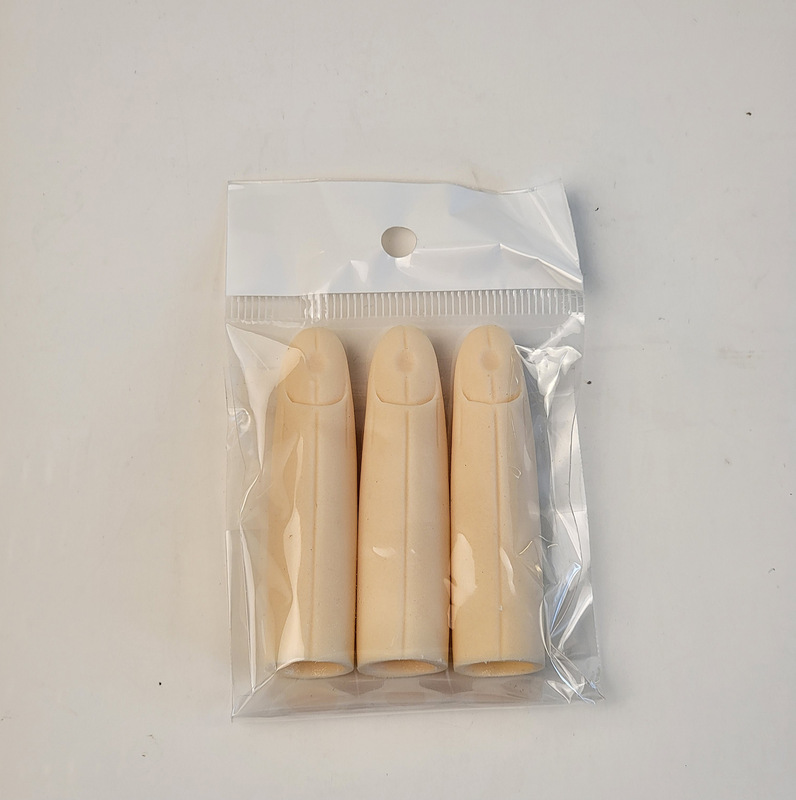 Cross-border New Product Manicure Silicone Fake Finger Practice Finger Hand Model Artificial Fake Finger Nails 3 Pieces/set