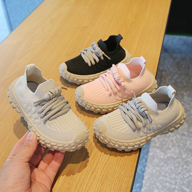 Детская спортивная обувь, дышащая сетчатая обувь, повседневная обувь для мальчиков весна-осень 2020, легкие плетеные туфли для девочек, детская обувь на мягкой подошве
