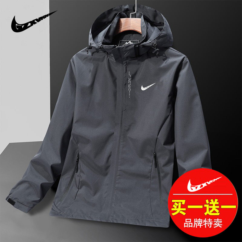 一件代发 品牌春秋季冲锋衣男女同款户外登山服防风防水情侣运动