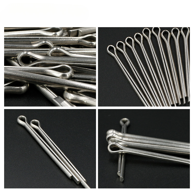 304不锈钢开口销卡销哨子发夹销U形钢销销M1M1.2M1.5M2M2.5M3