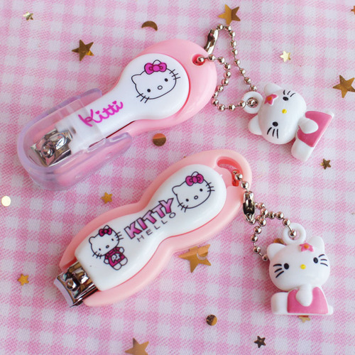 Wholesale KT cat creative nail clippers nail clippers cute cartoon wholesale portable small household nail clippers
