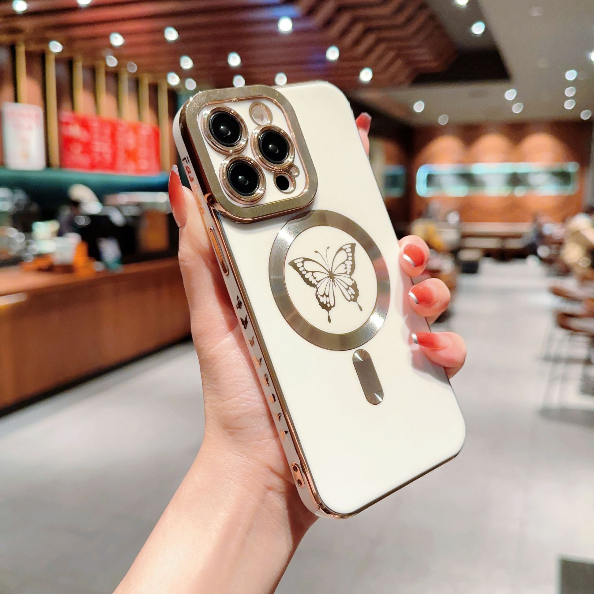Electroplated Butterfly Case Image 10