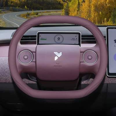 Steering wheel cover Steering Wheel Cover 25 - comfortable-purple-set-style-ultra-thin-model-default