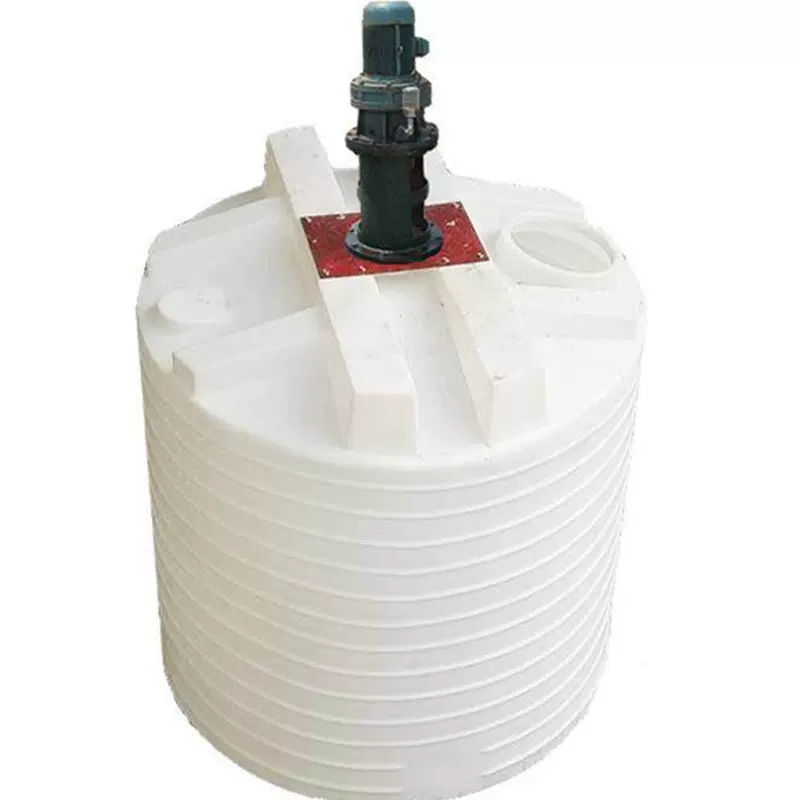 供应福州杭州等地10立方搅拌桶8000升搅拌罐立式塑料搅拌罐