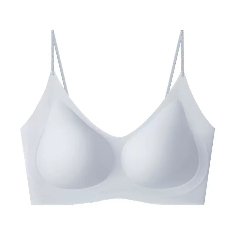 Verano camellia sin marca ropa interior mujer se reúne para evitar la caída de la columna vertebral chaleco tipo bra fijo copa bra de belleza