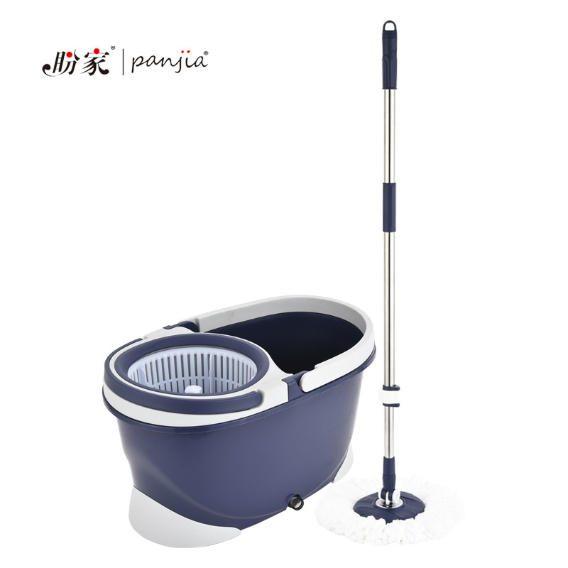 Rotating Mop with Hands-Free Washing for Home Use, Dual-Drive Mop Bucket, Rotating Mop Cloth, Floor Cleaning Basket with Wheels