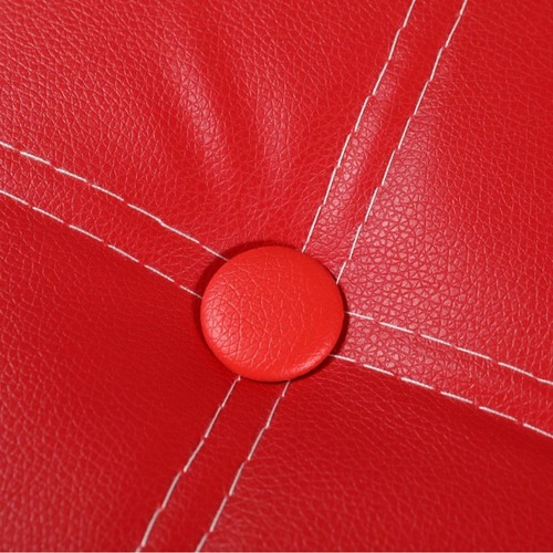 PU Leather Folding Storage Stool, Multi-Functional Leather Storage Bench, Square Toy Storage Seat, Household Use—Also Serves as a Footrest for Changing Shoes