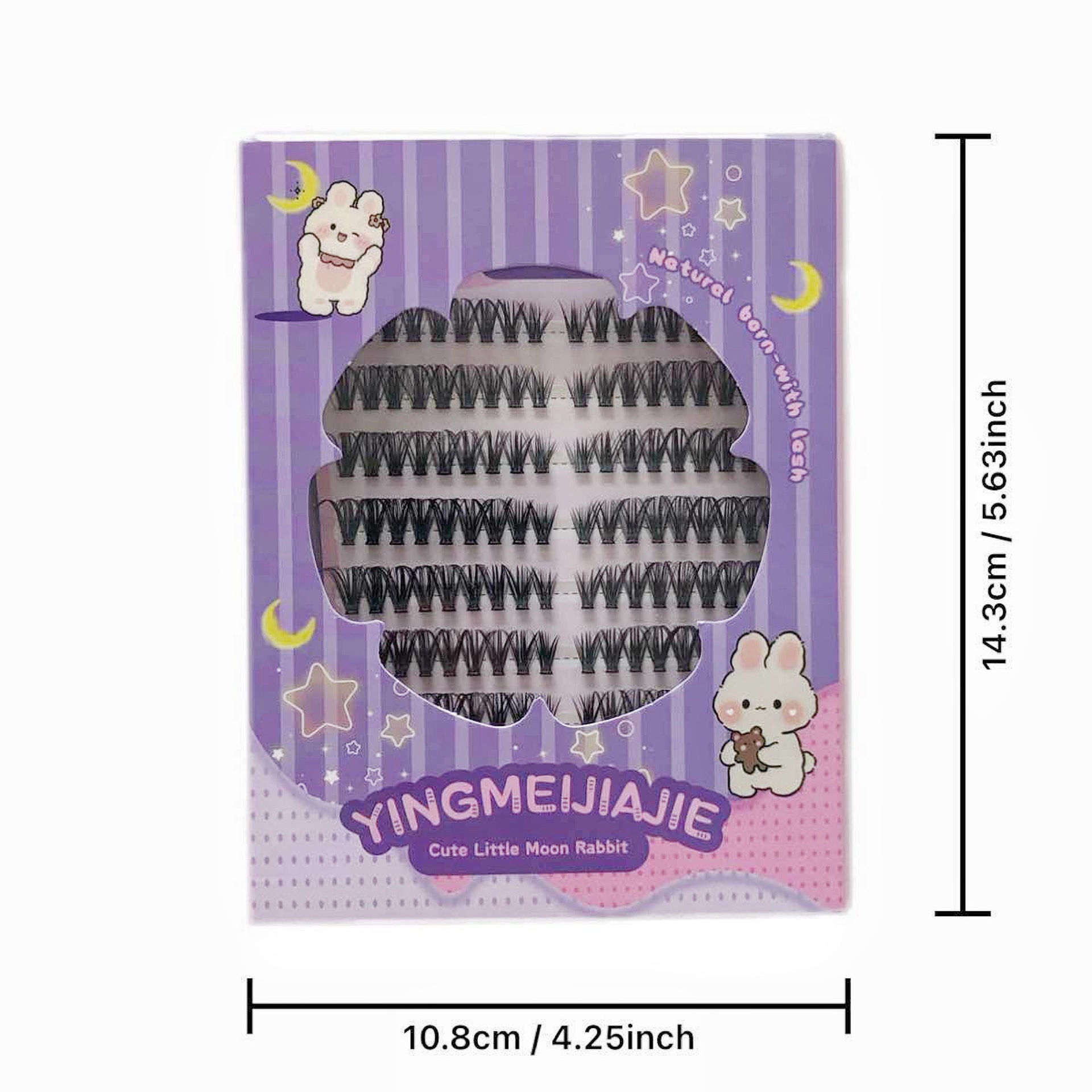 Las pestañas falsas transfronterizas sin pegamento son fáciles de comenzar. Las pestañas falsas sin pegamento de Amazon.