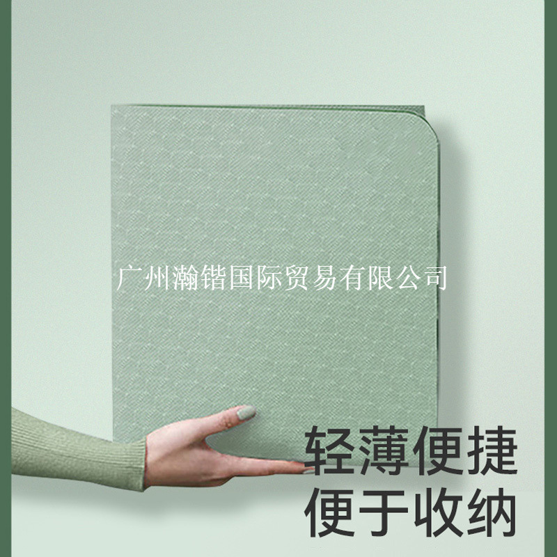 Foldable Yoga Mat Thickened Non-Slip Portable Storage Picnic Outdoor Mat Home Lunch Break Nap Defective Factory