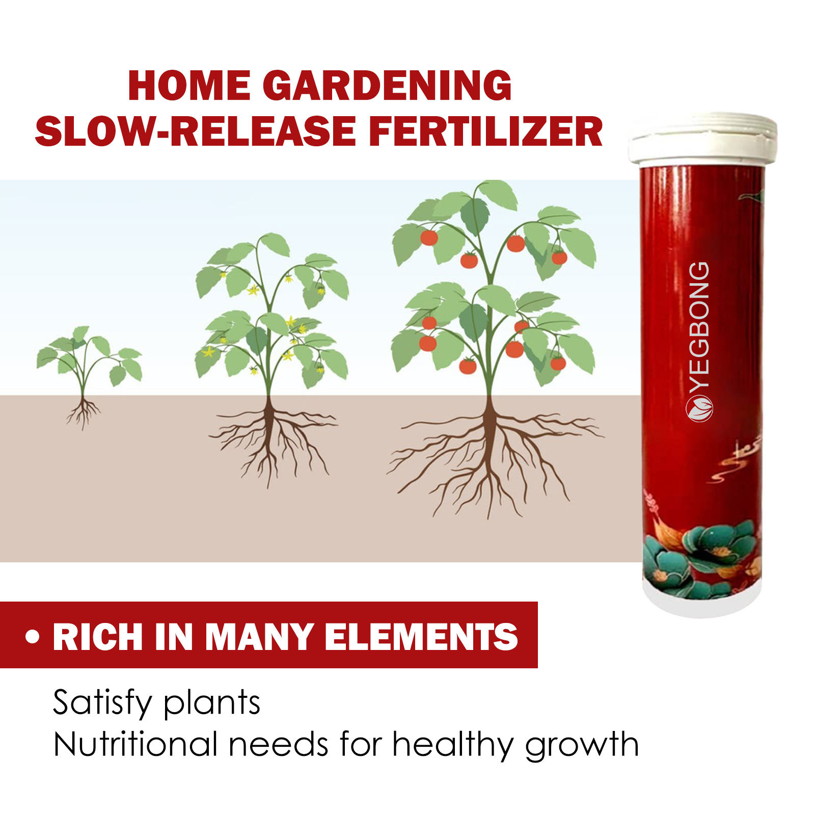 Nutritional Tablets for Plants