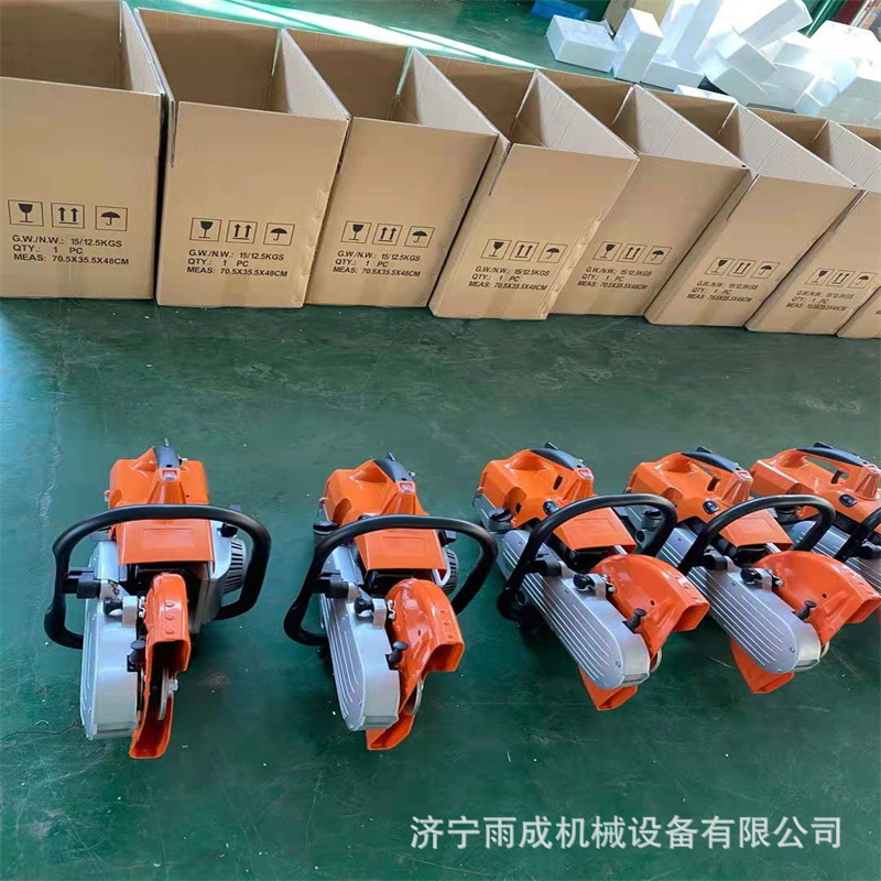 手提消防破拆救援切割机 手持汽油切割锯 混凝土单缸二冲程无齿锯