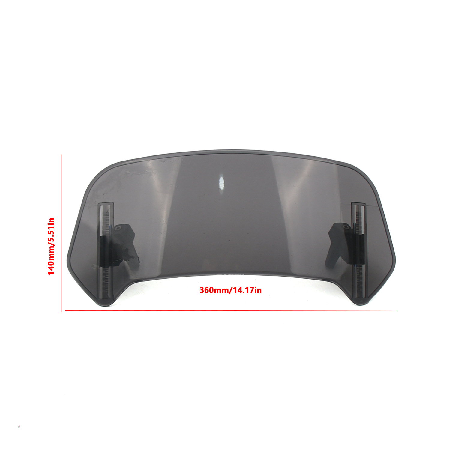 Suitable for Kawasaki, Honda, Bmw, Yamaha, Suzuki. Modified Height-Adjustable Small Windscreen, Adjustable Small Wind Deflector, Cross-Border Hot-Selling Item