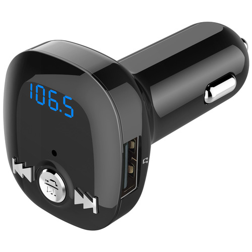 Cross-border wholesale QC3.0 fast charging car Bluetooth MP3 lossless music FM player dual USB Bluetooth car charger
