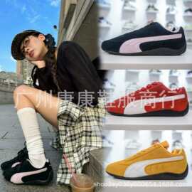 莆田彪码赛车德训板鞋校园复古学生情侣运动休闲鞋跑步鞋