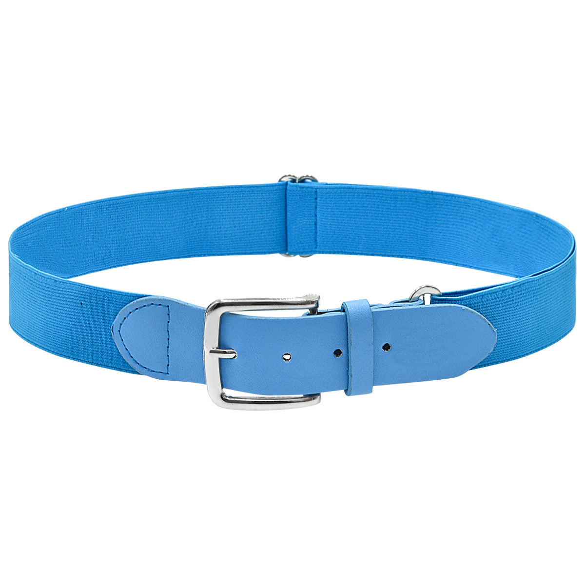 Directo de fábrica elástico de imitación de cuero cinturón masculino y femenino estudiantes deportes al aire libre cinturón elástico cinturón de béisbol cinturón de softball