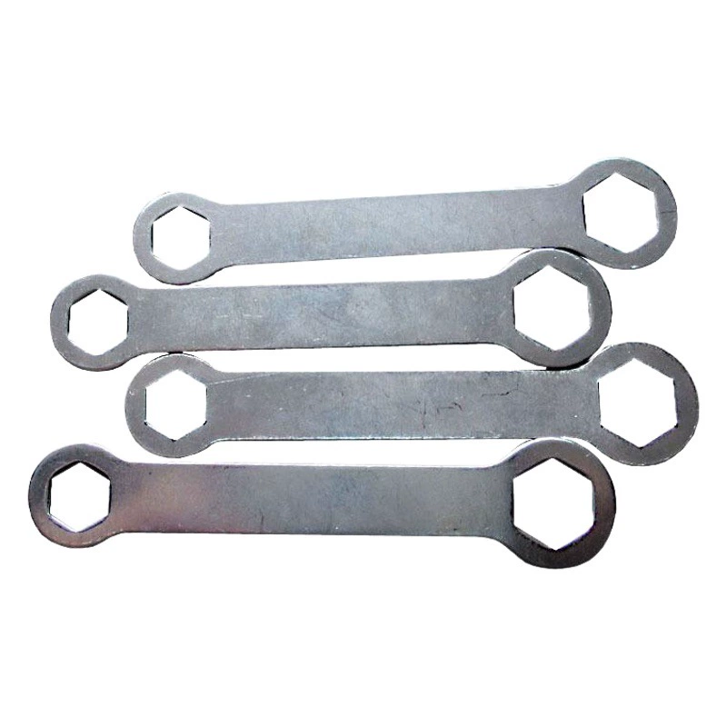 Прямая поставка с завода, простой кольцевой гаечный ключ 10-13, закрытый двусторонний гаечный ключ, соответствующий нестандартным бортовым инструментам