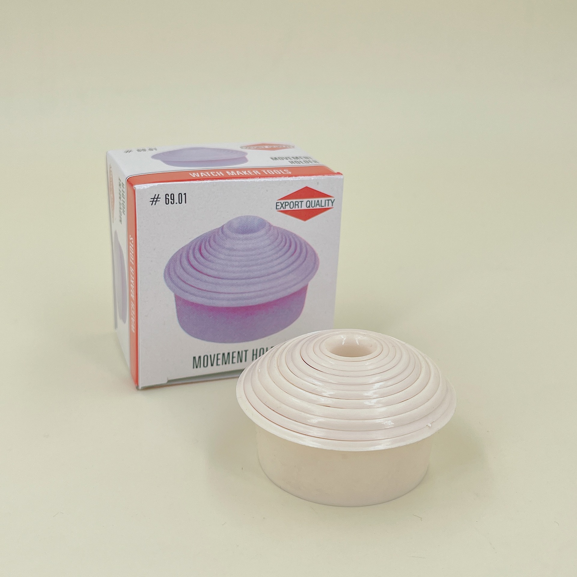 手表维修工具 印度塑料机芯座 固定座 修表底座 12个装组合表座