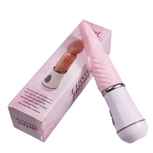 Female electric tongue simulated cunnilingus vibrator licking and sucking vibrating massage stick masturbator electric massager vibrator