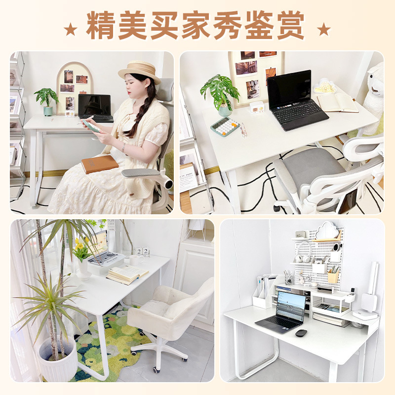 Escritorio de la computadora simple chica dormitorio pequeña mesa estudiante escritorio Workbench pequeño apartamento casa