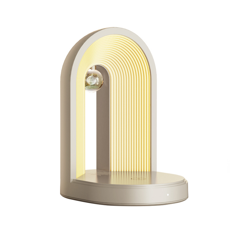 Lampe de chevet décorative nordique, veilleuse, cadeau créatif, chargement sans fil, Bluetooth_voghion.com