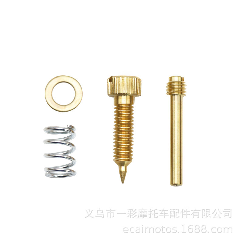 Motorcycle modification accessories PWK28 30 34mm performance carburetor high speed oil supplement screw with spring Motorcycle modification accessories PWK28 30 34mm performance carburetor high speed oil supplement screw with spring