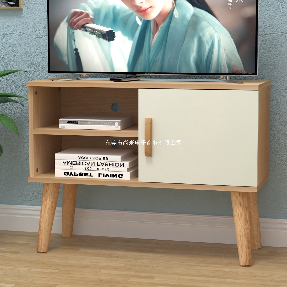 Scandinavian Small Tv Cabinet Ultra Narrow Mini Tv Cabinet 80 Long Small Apartment Living Room High Modern Minimalist Bedroom Furniture