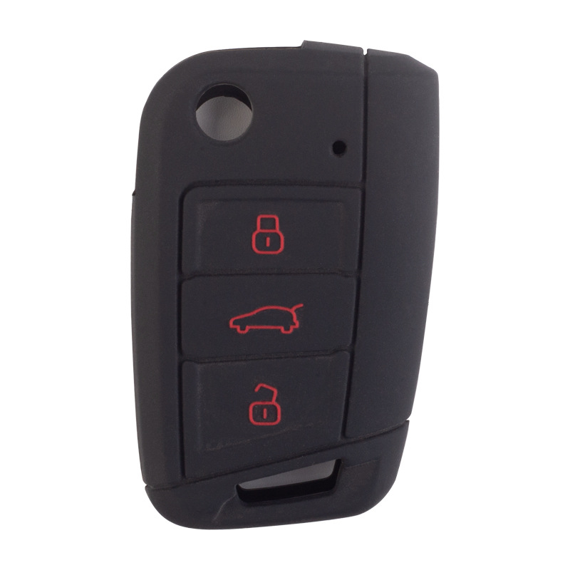 폭스바겐 링두 실리콘 키 커버에 적용 가능 투안 L 뉴 라비다 폴로 플러스 라비다 섀도우 보호 커버