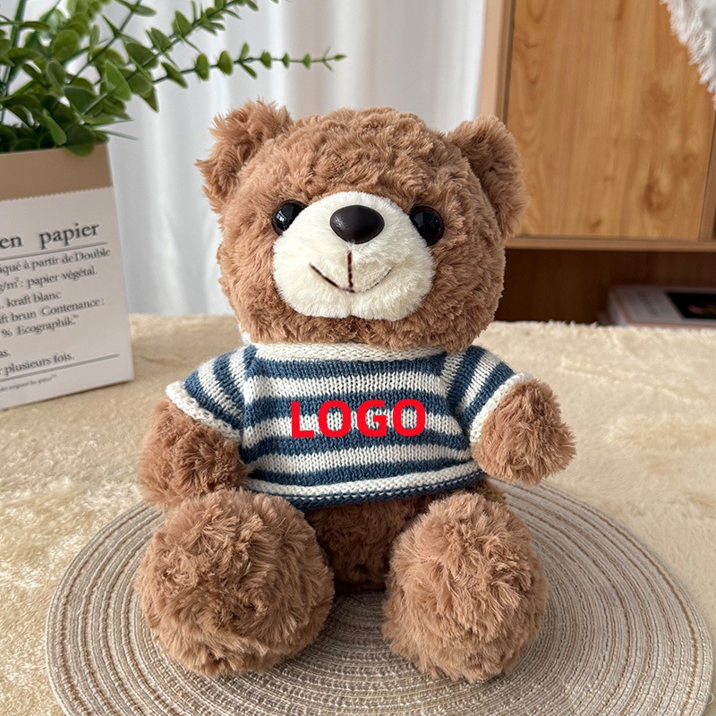 Logo imprimible Teddy Bear Teddy Bear DIY impresión de muñecas de regalo de la compañía de juguetes de peluche