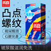 Factory wholesale direct sales Shangpai condom convex thread 10 installed family planning goods condoms